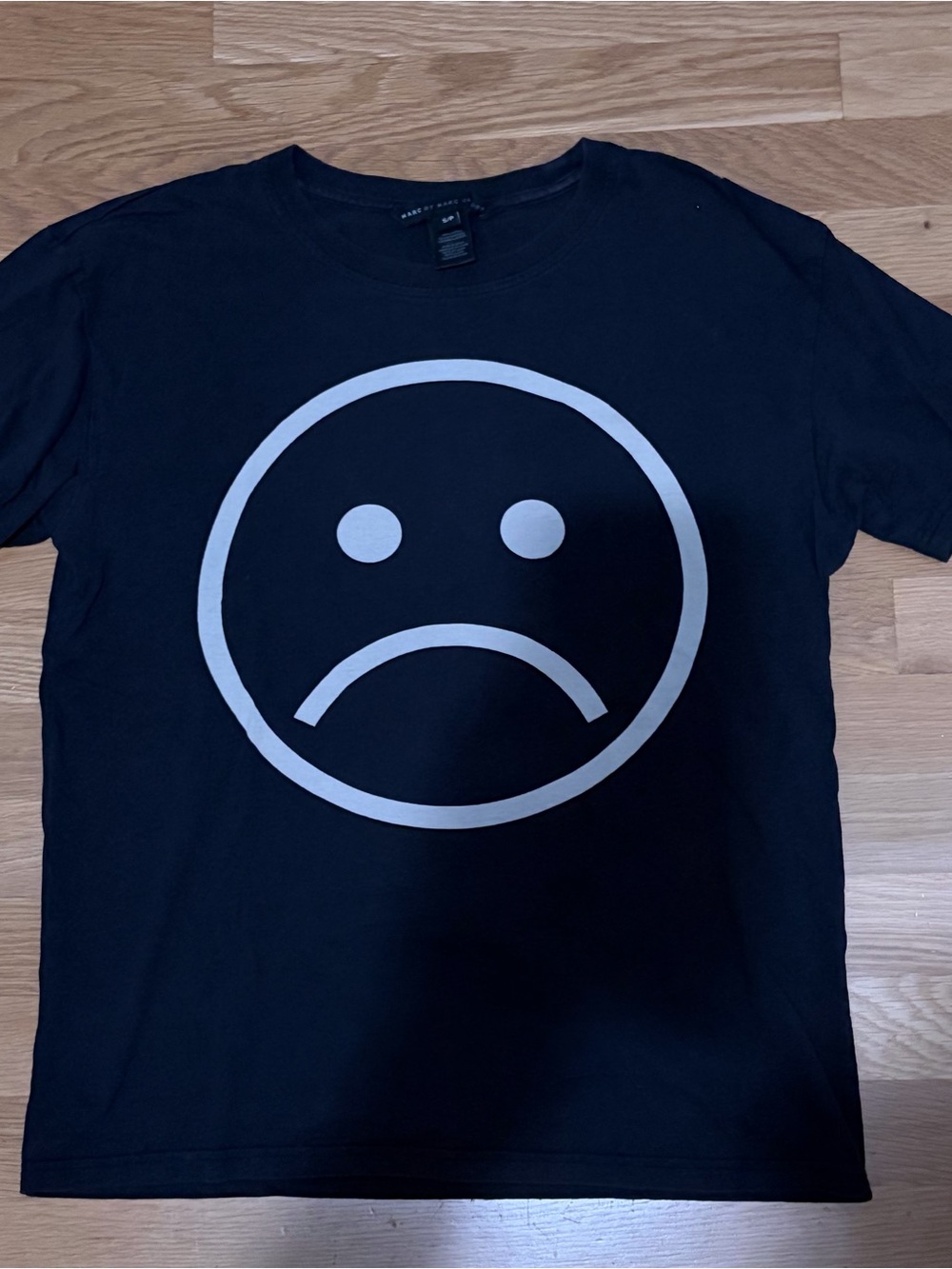 Marc Jacobs PF15 sad face tshirt